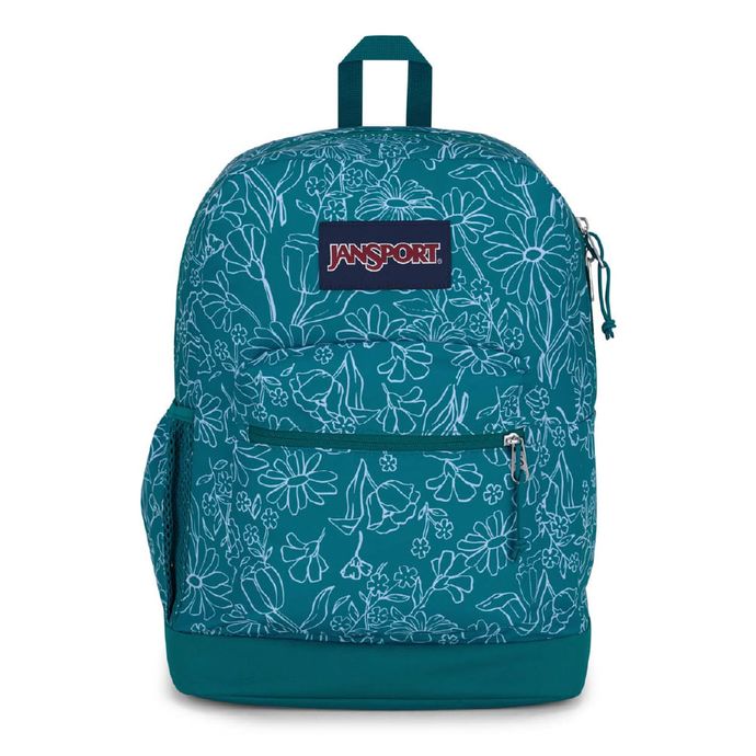 Morral-Cross-Town-Plus-Verde-Delightful-Daisies-Green-Jansport