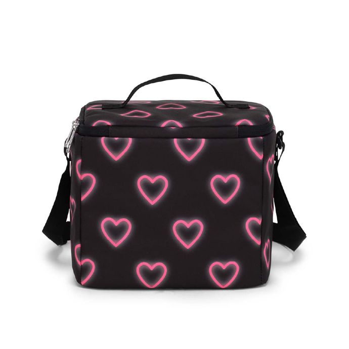 Lonchera-Super-Snack-Negro-Happy-Hearts-Black-Jansport